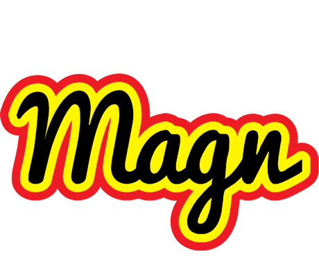 Magn flaming logo