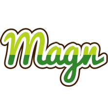 Magn golfing logo