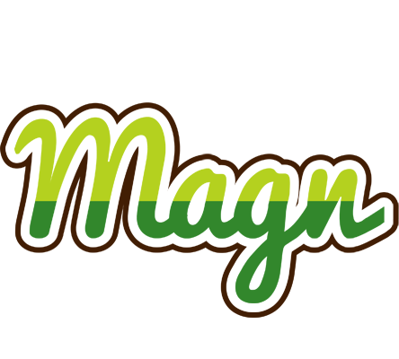 Magn golfing logo