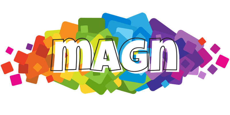 Magn pixels logo