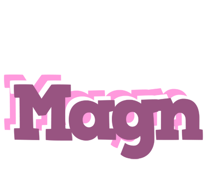 Magn relaxing logo