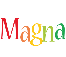 Magna birthday logo