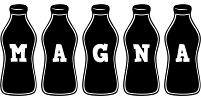 Magna bottle logo