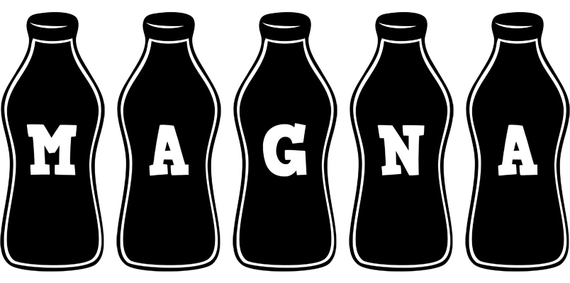 Magna bottle logo