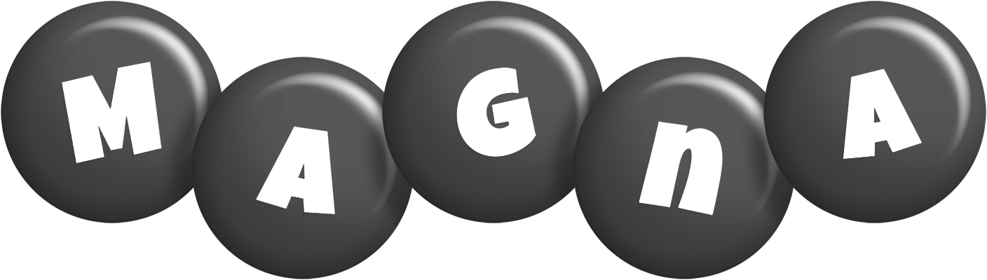 Magna candy-black logo
