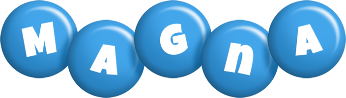 Magna candy-blue logo
