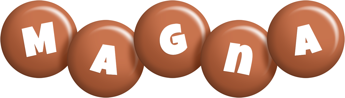 Magna candy-brown logo