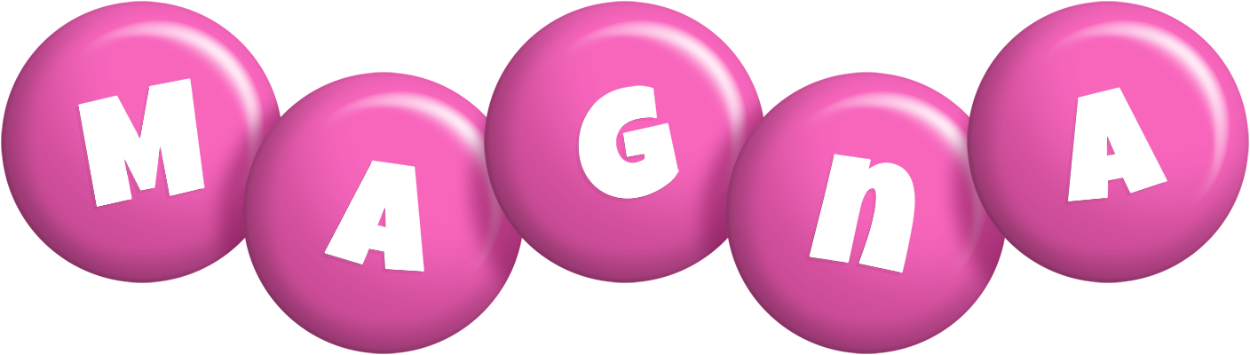 Magna candy-pink logo