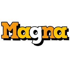 Magna cartoon logo