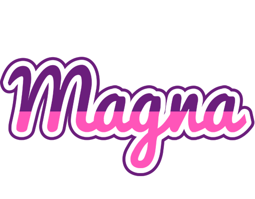 Magna cheerful logo