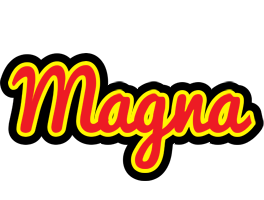 Magna fireman logo