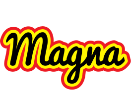 Magna flaming logo