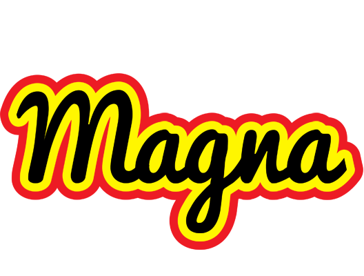 Magna flaming logo