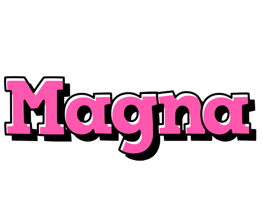 Magna girlish logo