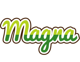 Magna golfing logo