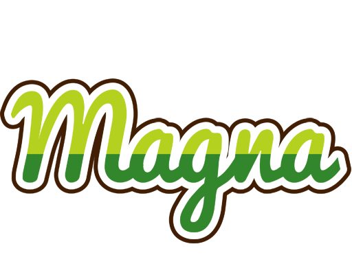 Magna golfing logo