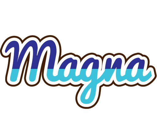 Magna raining logo