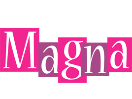 Magna whine logo