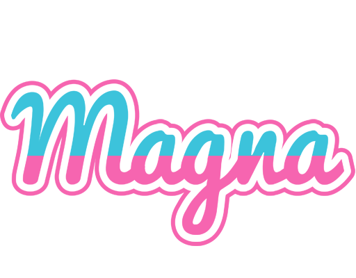 Magna woman logo