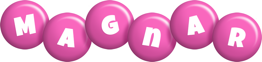 Magnar candy-pink logo