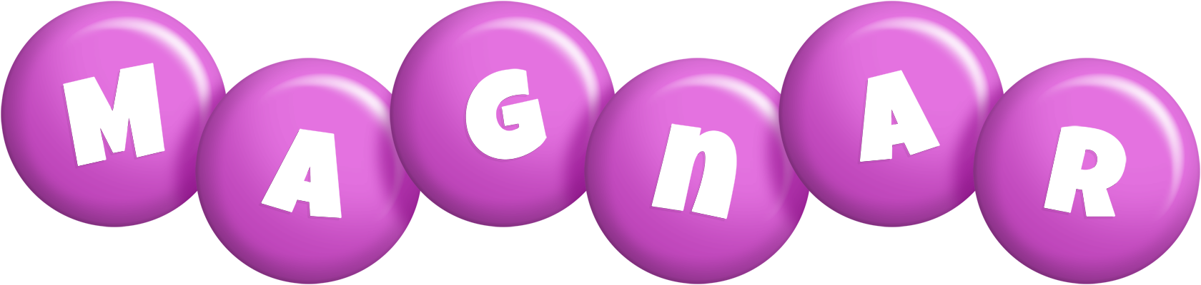 Magnar candy-purple logo
