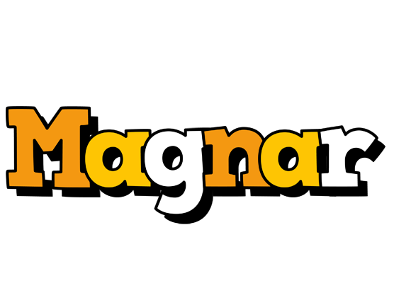 Magnar cartoon logo