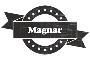 Magnar grunge logo