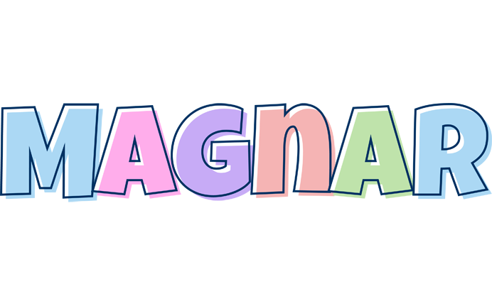 Magnar pastel logo