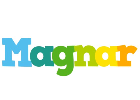 Magnar rainbows logo