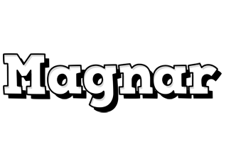 Magnar snowing logo