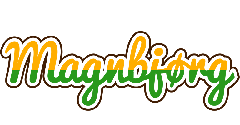 Magnbjørg banana logo