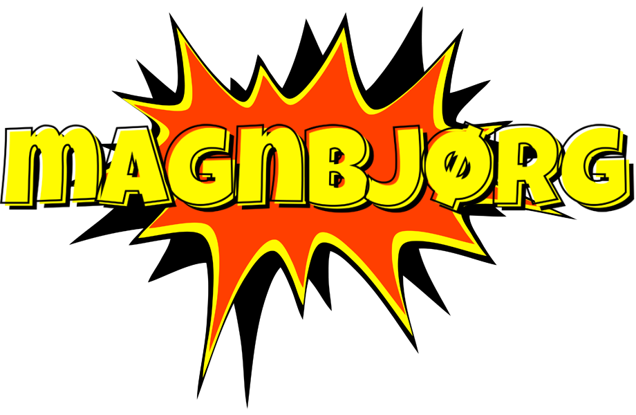 Magnbjørg bazinga logo