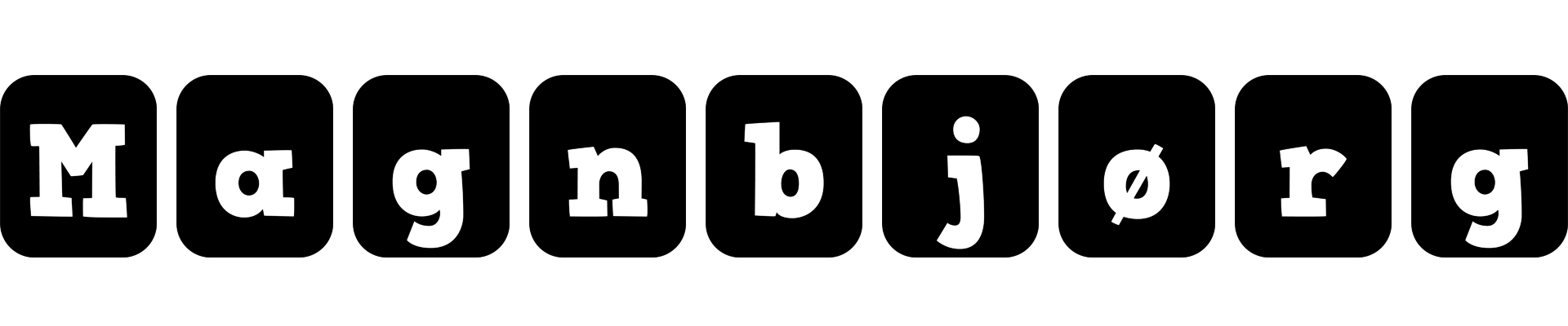 Magnbjørg box logo