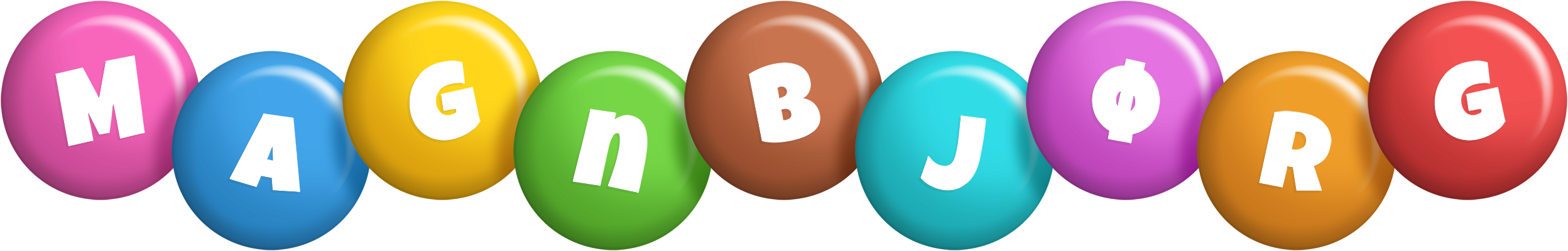 Magnbjørg candy logo