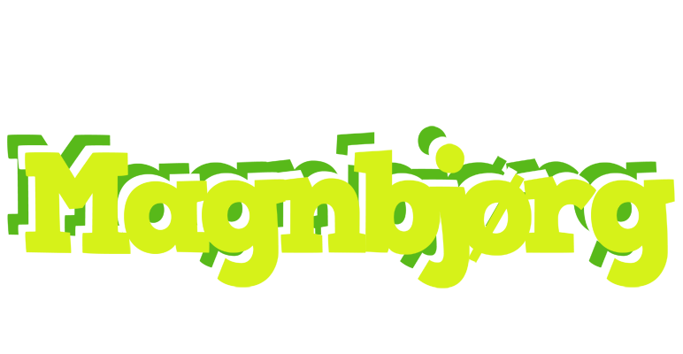 Magnbjørg citrus logo