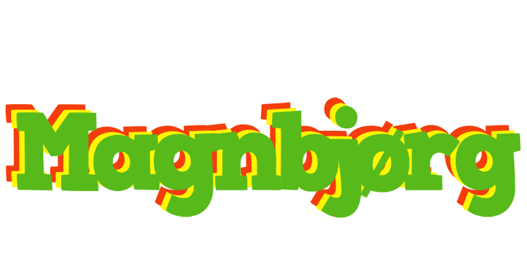 Magnbjørg crocodile logo