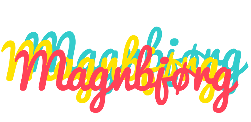 Magnbjørg disco logo
