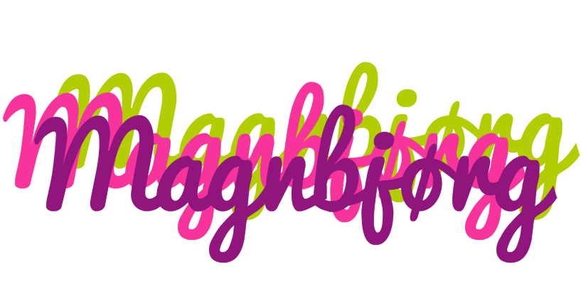 Magnbjørg flowers logo