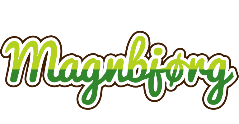 Magnbjørg golfing logo