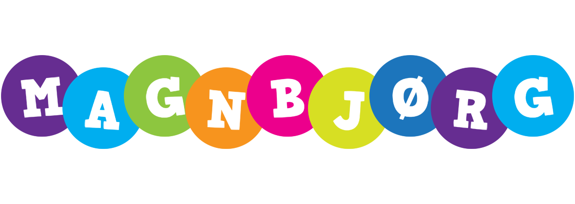 Magnbjørg happy logo