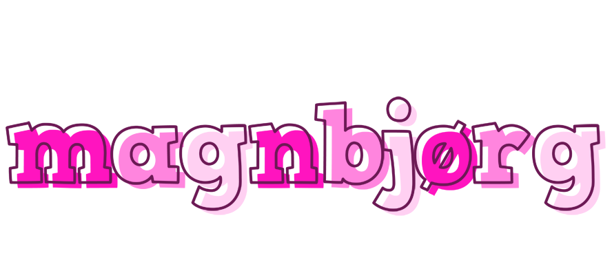Magnbjørg hello logo