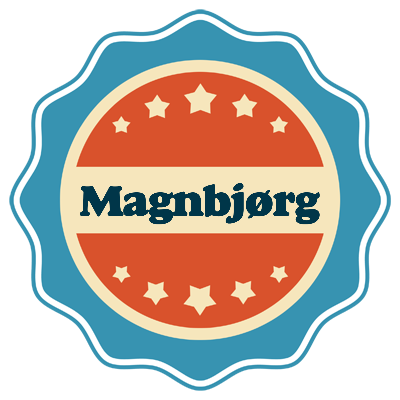 Magnbjørg labels logo