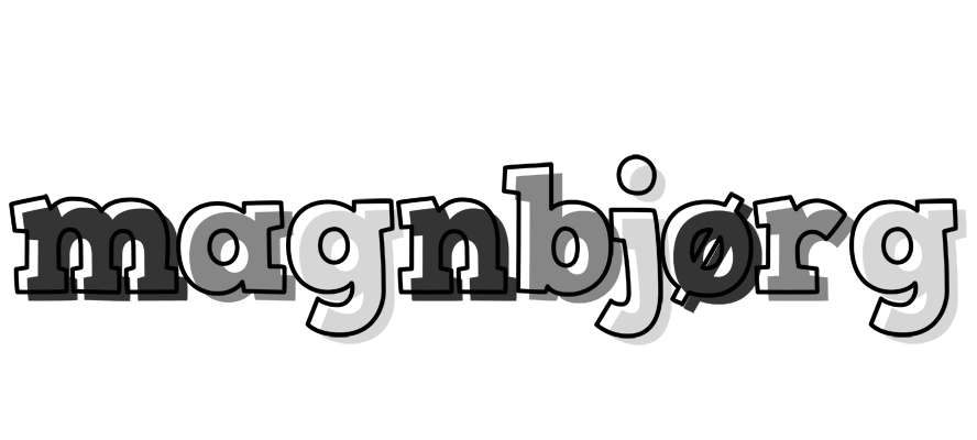Magnbjørg night logo