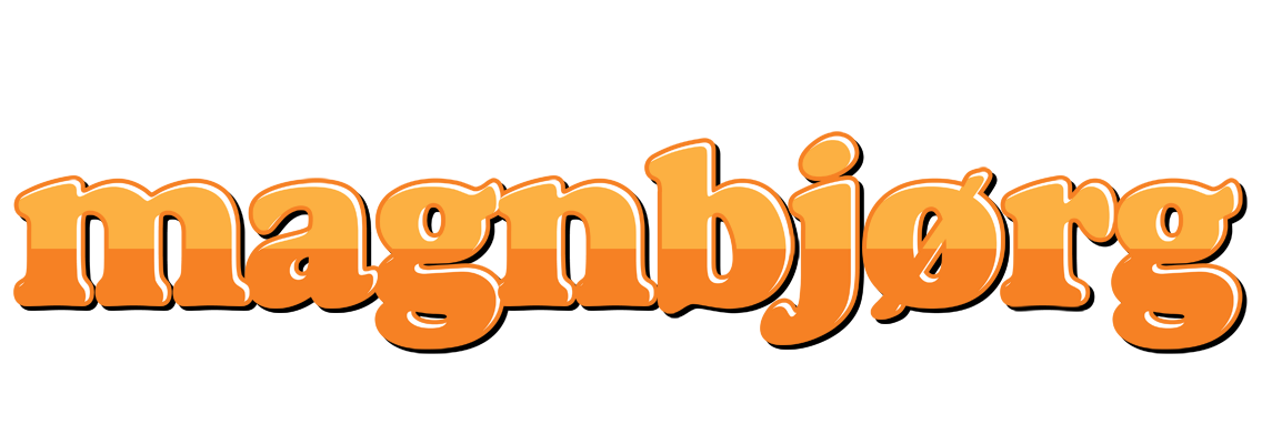 Magnbjørg orange logo
