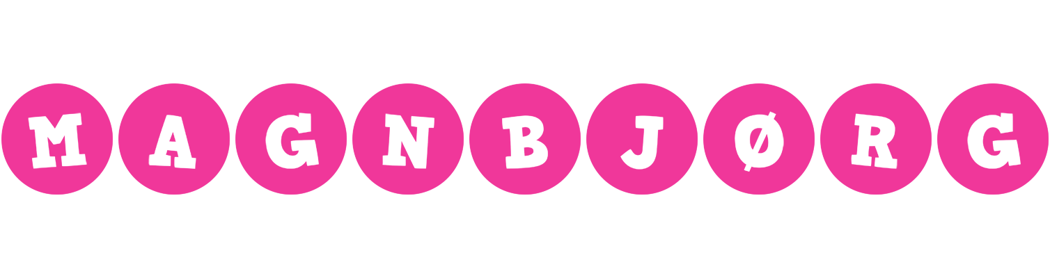 Magnbjørg poker logo