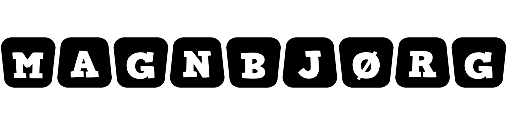 Magnbjørg racing logo