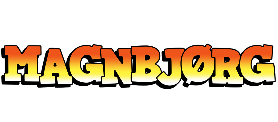 Magnbjørg sunset logo