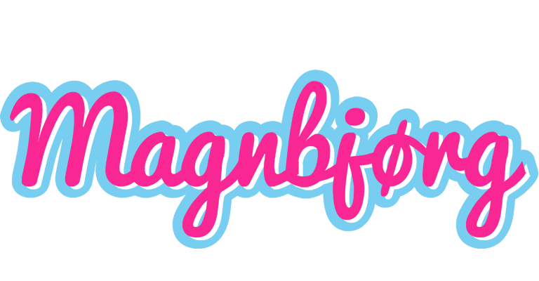 Magnbjørg popstar logo