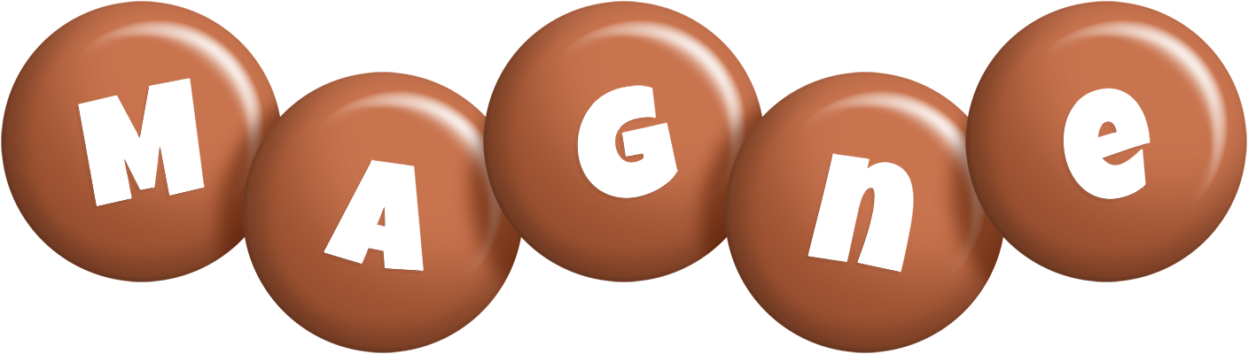 Magne candy-brown logo