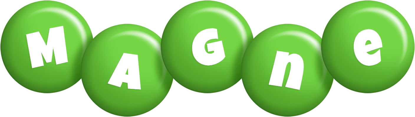 Magne candy-green logo